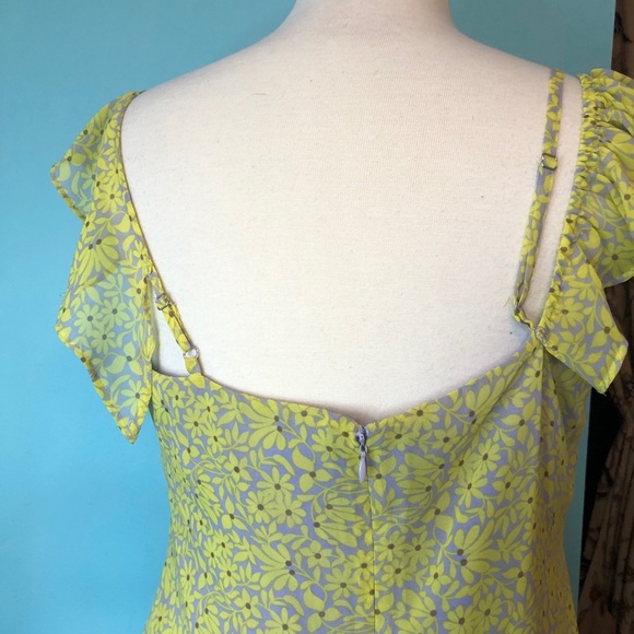 Nanette Lepore size 14 spring floral midi dress - Picture 7 of 11